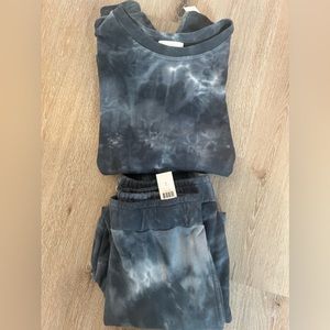 SOLD! Anthropologie tie dye sweat set